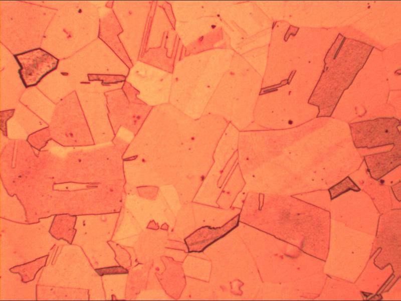 金相制样:纯铜金相照片及试样制样制备方法