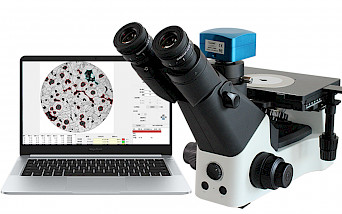 VM2400I编码型三目倒置金相显微镜