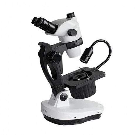 ZBX650L专业级宝石鉴定显微镜6.5-55倍带LED顶灯