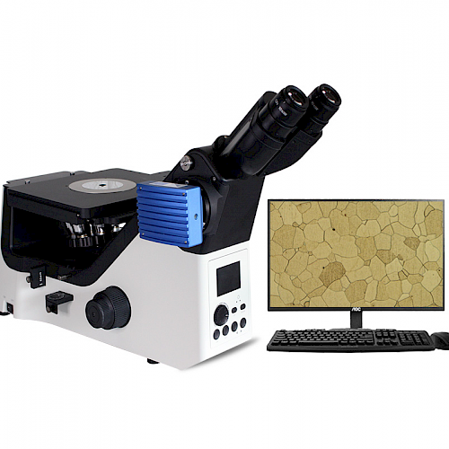 VM3400I数码明暗场倒置金相显微镜带液晶屏幕材料表面内部缺陷晶粒度观察